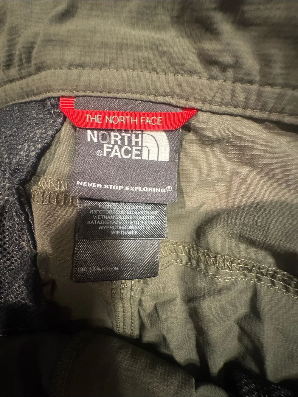 *The North Face Men's Cargo Shorts — Olive